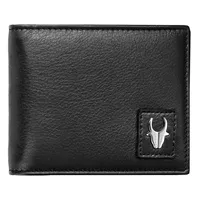 Men's Genuine Leather Bifold Wallet Rfid Blocking & Belt Combo Gift