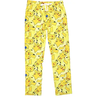 Pokemon Pikachu Expressions Collage Pajama Pants