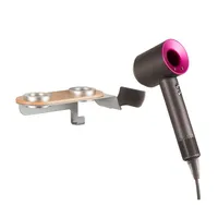 Hair Dryer Wall Mount Magnetic Holder Great looking, organization and functionality For Dyson Supersonic (The Hair Dryer Not Included)