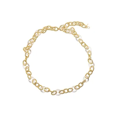 Clear Links Chain Necklace