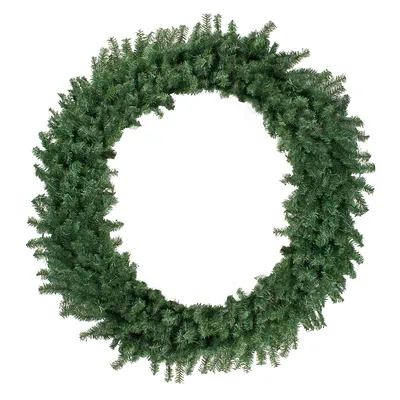 Canadian Pine Commercial Artificial Christmas Wreath, 72-inch, Unlit