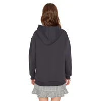 Woman Basics Boyfriend Basic Hood Knit Sweatshirt
