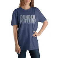 The Office Dunder Mifflin Logo Navy T-shirt