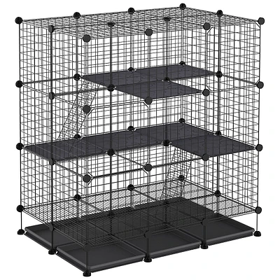 Pet Playpen 3-storey Small Animal Cage