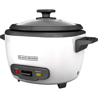 Non-stick Rice Cooker And Steamer, 16 Cup Capacity