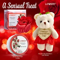 Mother's Day Spa Gift Basket - Red Rose Scented
