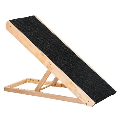Pet Ramp Height Adjustable For Large Dogs, Wooden Dog Ramp