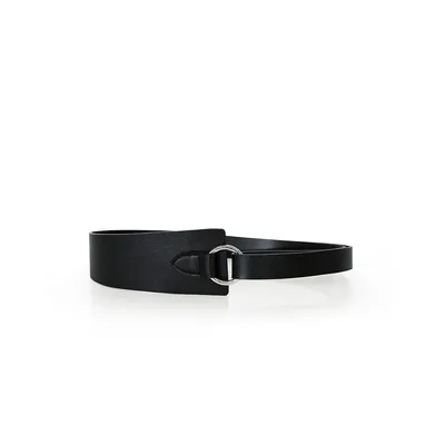 New Divide Leather Belt