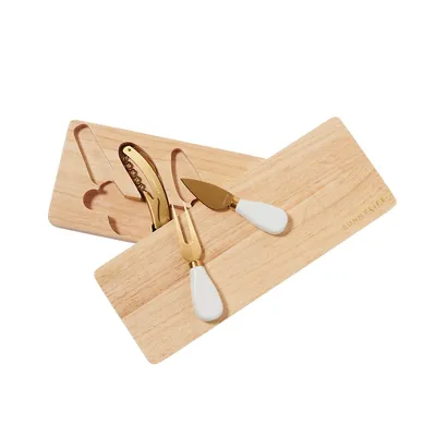 Travel Cheese Board Set