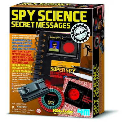 Kidzlabs: Spy Science Secret Messages