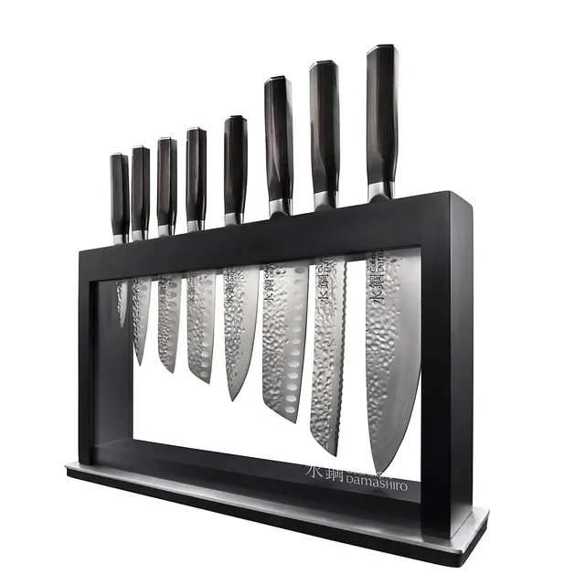 Alpine Cuisine Cutlery Stainless Steel Knife Set 7pc with Color Handle