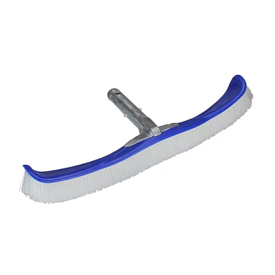 18.25" Blue Flexible Bristle Swimming Pool Cleaning Brush