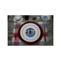 Naif Christmas Porcelain Salad Plate