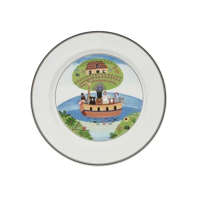 Design Naif Noah's Ark Porcelain Plate