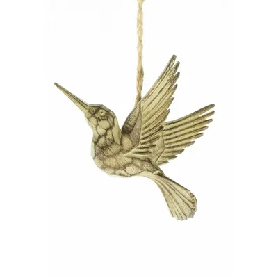 Hanging Hummingbird Ornament (pack Of 4)