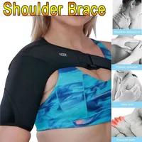 Left/Right Shoulder Brace Rotator Cuff Support joint Relief Pain Adjustable Belt