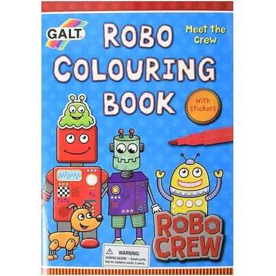 Robo Colouring Book