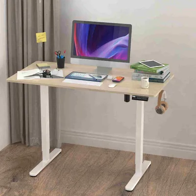 Standing Electric Adjustable Desk | Height Adjustable Desk For Work And Home |3-memory Settings | 28.3" - 46.5"