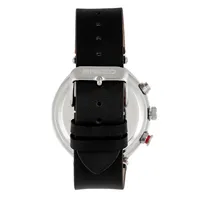 Tempest Chronograph Leather-band Watch W/date