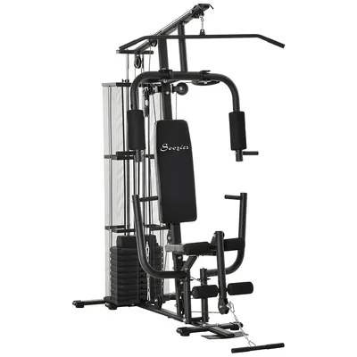 Multi-exercise Gym Station, Black