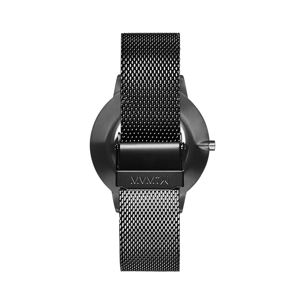 Boulevard Lincoln Stainless Steel Mesh Bracelet Watch