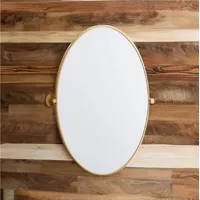 Oval Wall Mounted Mirror