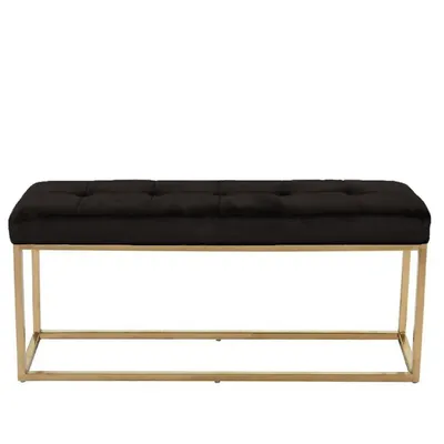 Cisne Gold Bench Velvet
