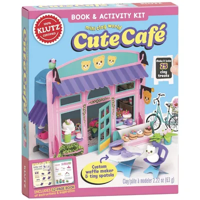Mini Clay World: Cute Cafe Kit