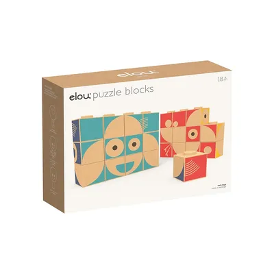 12-Piece Puzzle Block Set