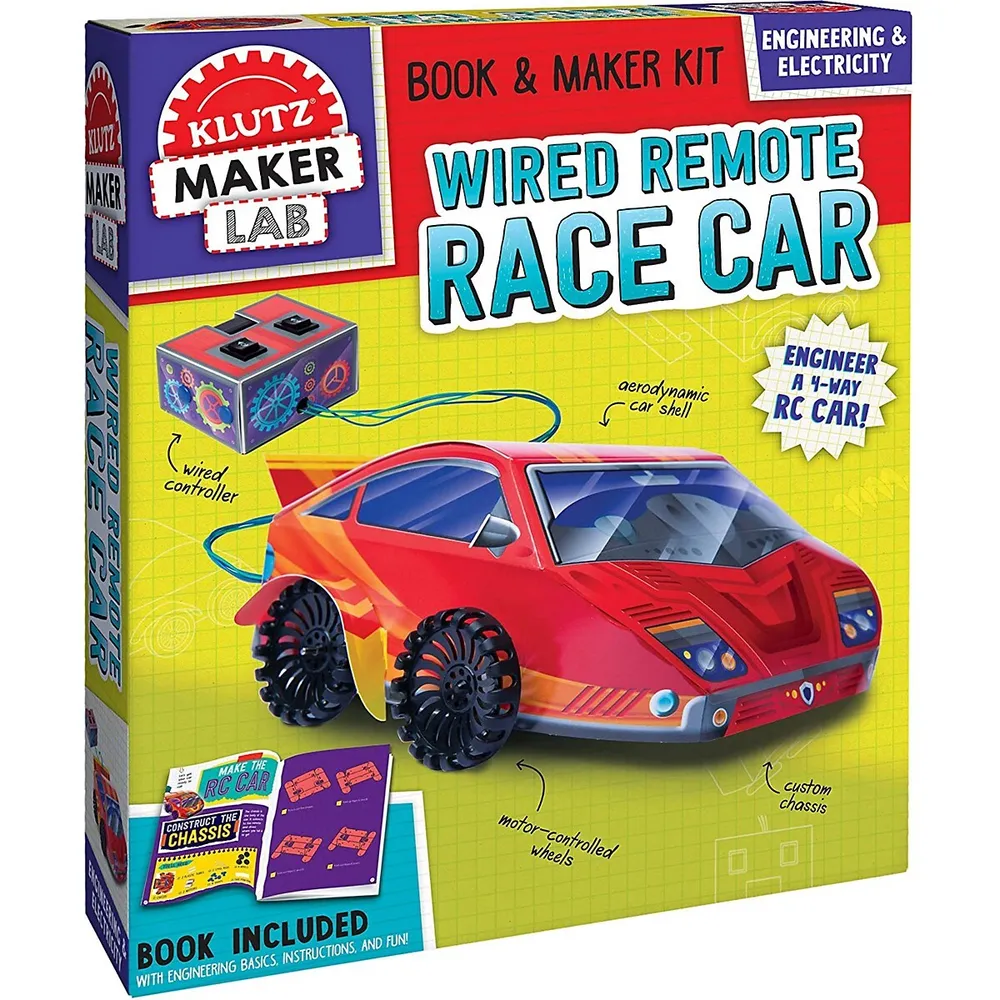 Maker Lab: Wired Remote Race Car