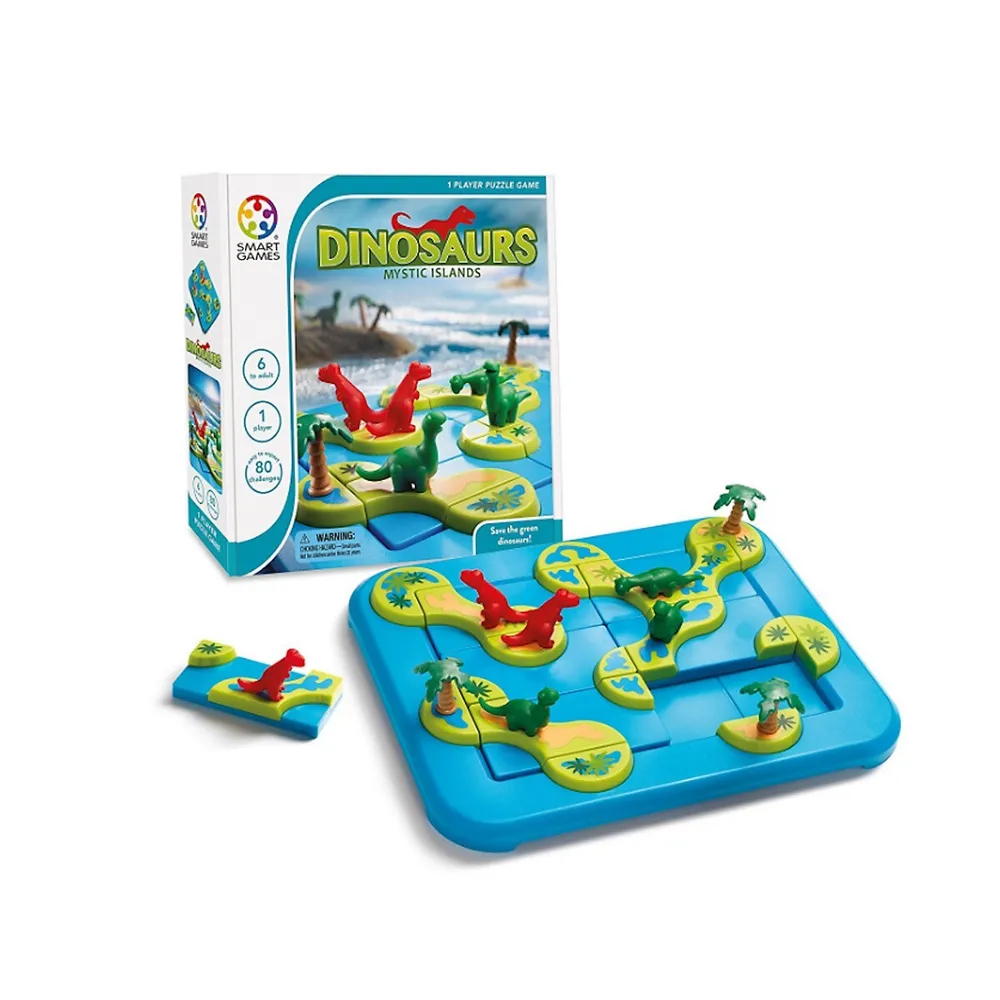 Dinosaurs Mystic Islands - Educational Puzzle Game