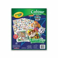 Colour & Sticker Book - Paw Patrol