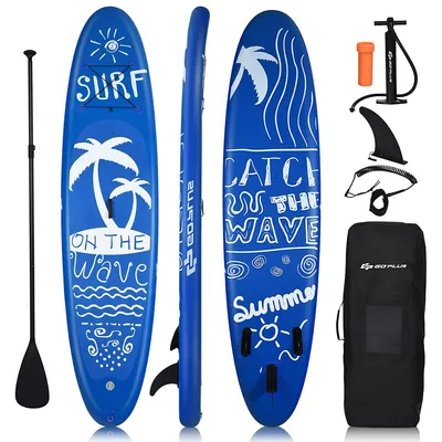 9.8'/10'/11' Inflatable Stand Up Paddle Board W/carry Bag Adjustable Adult Youth