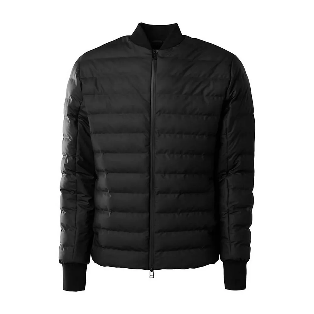 Quilted Bomber Jacket