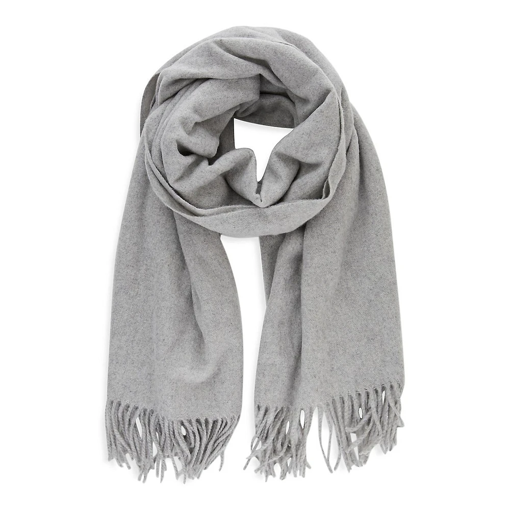 Jira Tassel-Trim Scarf