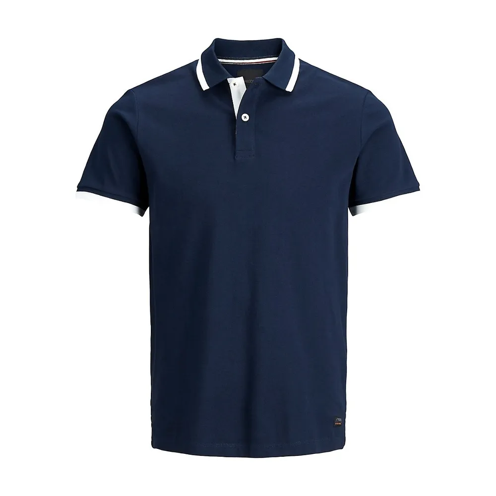 Basic Regular-Fit Polo Shirt