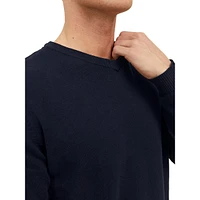 V-Neck Organic Cotton Sweater