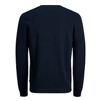 V-Neck Organic Cotton Sweater