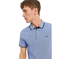 Paulos Tipped Organic Cotton Polo Shirt