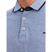 Paulos Tipped Organic Cotton Polo Shirt