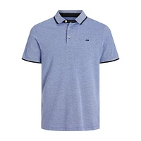 Paulos Tipped Organic Cotton Polo Shirt