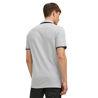 Paulos Tipped Organic Cotton Polo Shirt