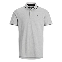 Paulos Tipped Organic Cotton Polo Shirt