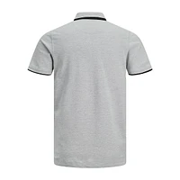 Paulos Tipped Organic Cotton Polo Shirt