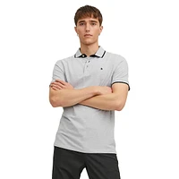 Paulos Tipped Organic Cotton Polo Shirt