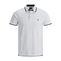 Paulos Tipped Organic Cotton Polo Shirt