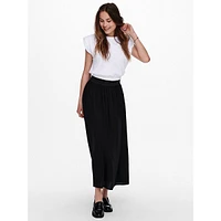 Venedig Flowy A-Line Pull-On Midi Skirt