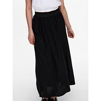 Venedig Flowy A-Line Pull-On Midi Skirt