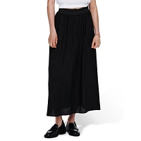 Venedig Flowy A-Line Pull-On Midi Skirt