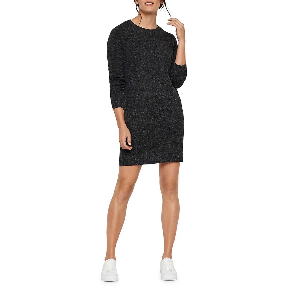 Doffy Crewneck Sweater Dress